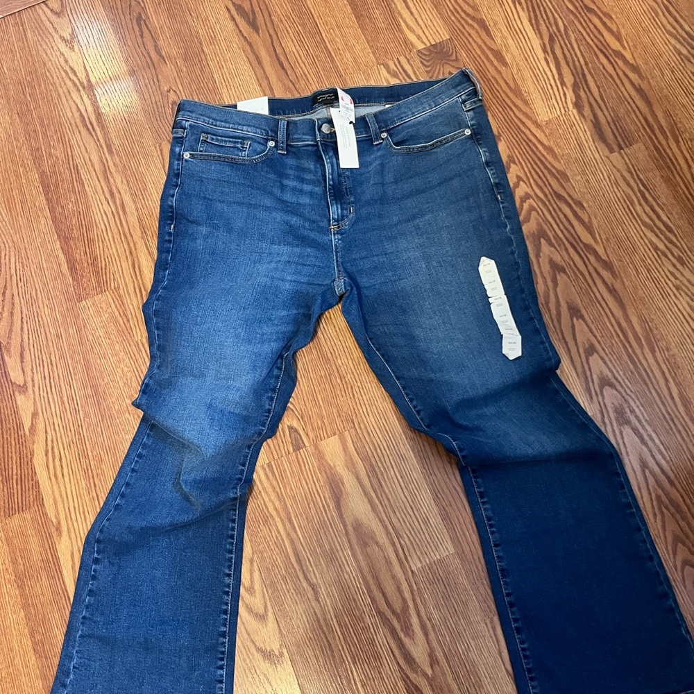 Banana Republic Dark Blue Flare Jeans